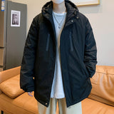 Men Cotton Coat Winter Thick Jacket Coat Loose