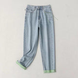 Women Jeans Versatile Casual Slim-Fit