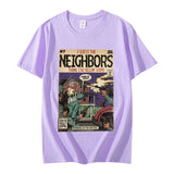 J Cole - Neighbors Comic Book Parody T-shirt Band Cole Music