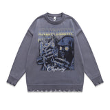 Women Sweater Japanese Anime Idle Style Retro