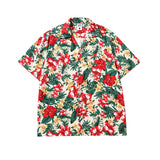 Short Sleeve Shirt Hawaii Full Print Loose Beach Vacation