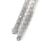 Bracelet Copper Zircon Flower Rock Sugar Chain Bracelet Spectrum St. Valentine's