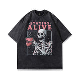 Men T-Shirt Vintage Anime