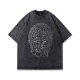 Men T-Shirt Short-Sleeved T-shirt Men Loose T-shirt