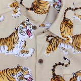 GUILTYPARTIES TIGER Shirts 24ss TIM LEHI Short Sleeve Shirt