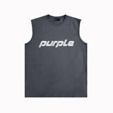 Purple Brand Tank T Shirts Sleeveless T-shirt Vest