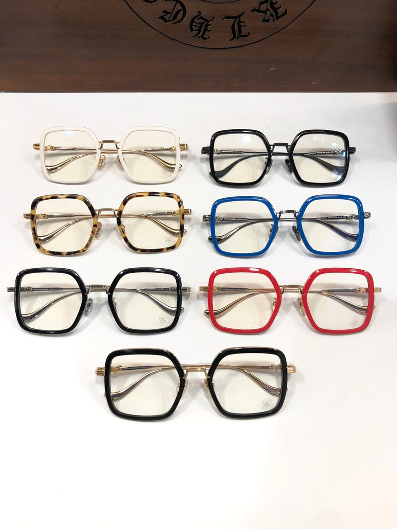CHH Chrome Hearts Glasses Stylish and simple large frame glasses frame