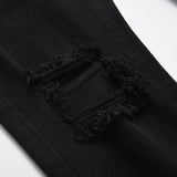 Men Jeans Ripped Loose Burrs Leisure