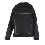 Women Cotton Coat Fleece-lined Thicken Suede Jacket