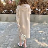 Women Pullover Sweater Knitted Temperament Long Sweater