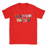 Rapper Kanye West T-Shirt for Men 2024 Hip Hop Music Vintage