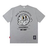 Men's T-Shirt Smiley Face Expression Pattern