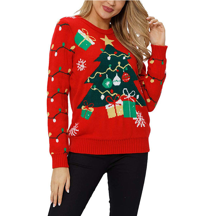 Ugly Christmas Sweater Autumn and Winter Sweater Women's Christmas Sweater