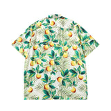 Short Sleeve Shirt Hawaiian Floral Short Sleeve Shirt Loose Casual