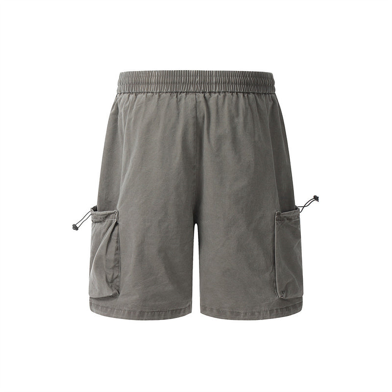 Men Shorts Large Workwear with Pocket Shorts Loose Breathable