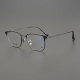 CHH Chrome Hearts Glasses Ultra Light Pure Titanium Half Frame