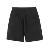 Men Shorts Workwear Summer Zipper Patchwork Pocket Sports