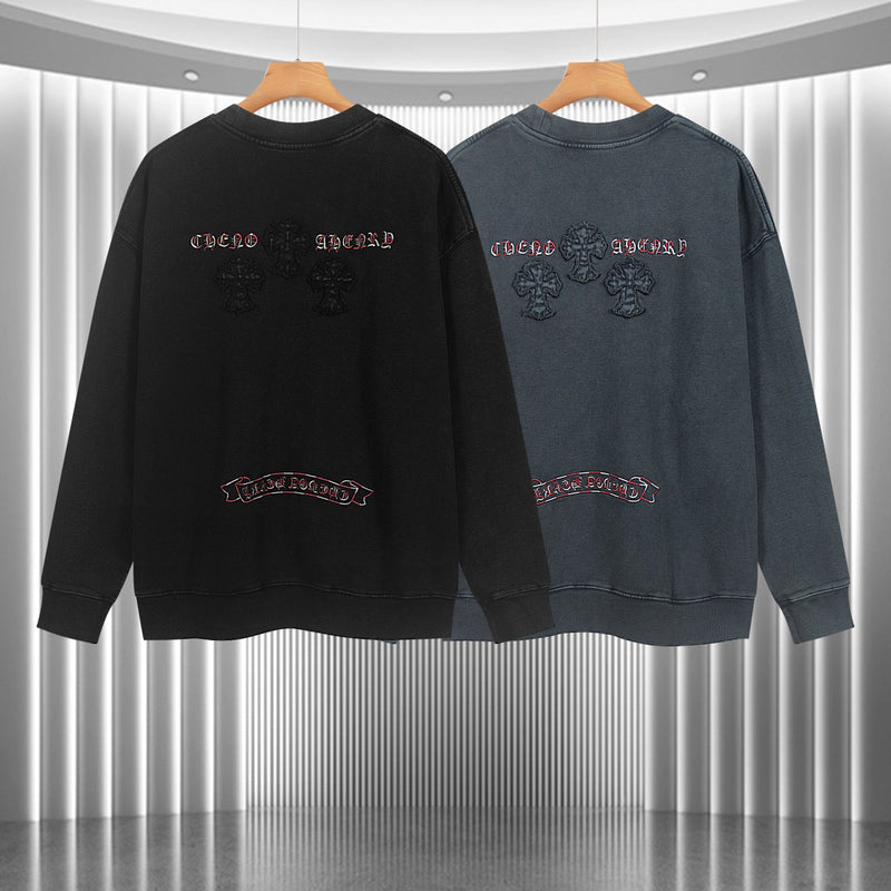 Chrome Hearts Sweatshirt Autumn/Winter Crew Neck Sweater