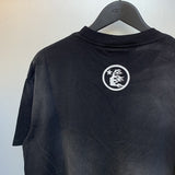 Hellstar T Shirt Vintage Old Printed Loose Casual Short Sleeve T-Shirt