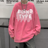 Men T Shirt Dirty Pink Distressed Heavy