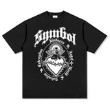 Unisex T Shirt Short Sleeve T-Shirt Top Loose