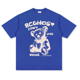 Unisex T-Shirt Loose Neckline Short Sleeve T-Shirt