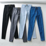 Women Jeans Elastic Skinny Slimming