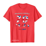 Inspired by Queen's Platinum Jubilee 2022 Elizabeth 70 Years T-shirt Pattern Printing