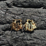 Earrings Fashion Creative Custom Earrings Word Up Alphabet Pieces