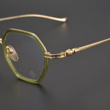 CHH Chrome Hearts Glasses Double Beam Retro Pure Titanium Ultra Light Glasses Frame
