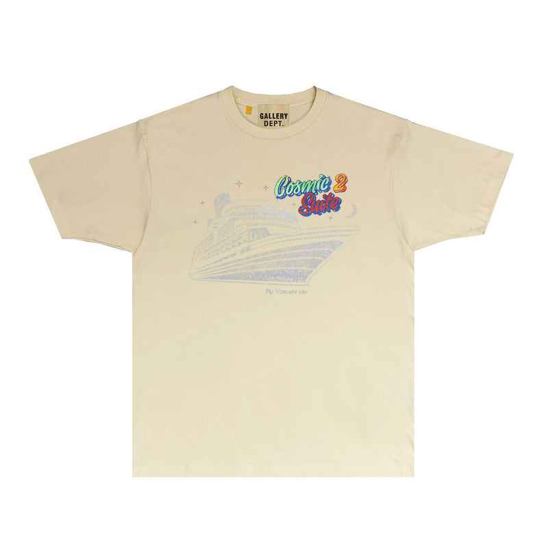 Gallery Dept T Shirts Fashion Brand Tee Shirt Short Sleeve T-shirt Blouse