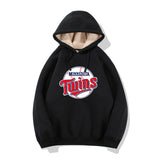 Braves Baseball Jacket Thickened Fleece Cashmere