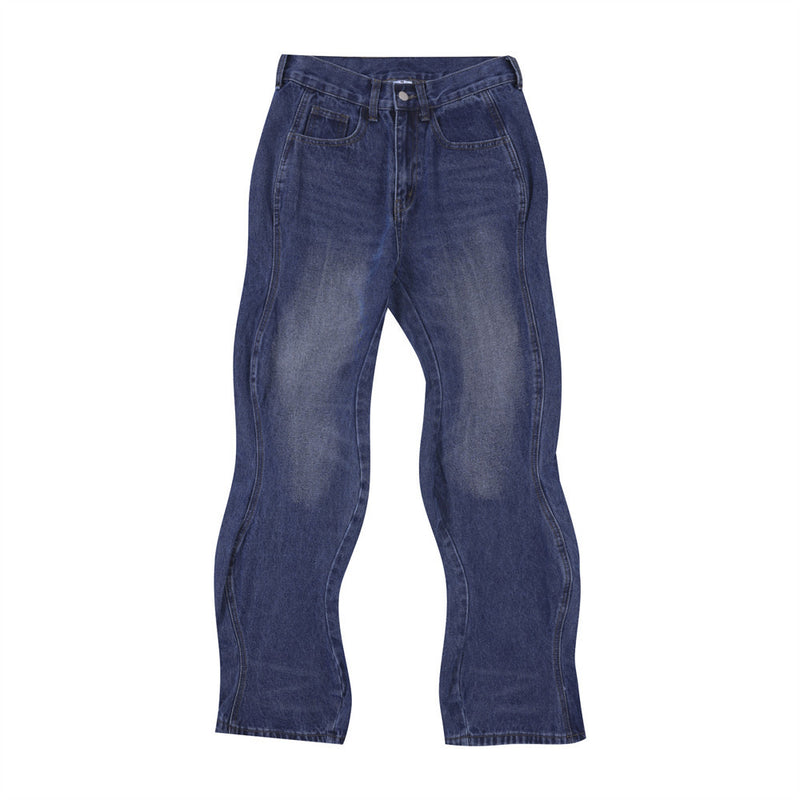 Men Jeans Loose Design Hip Hop
