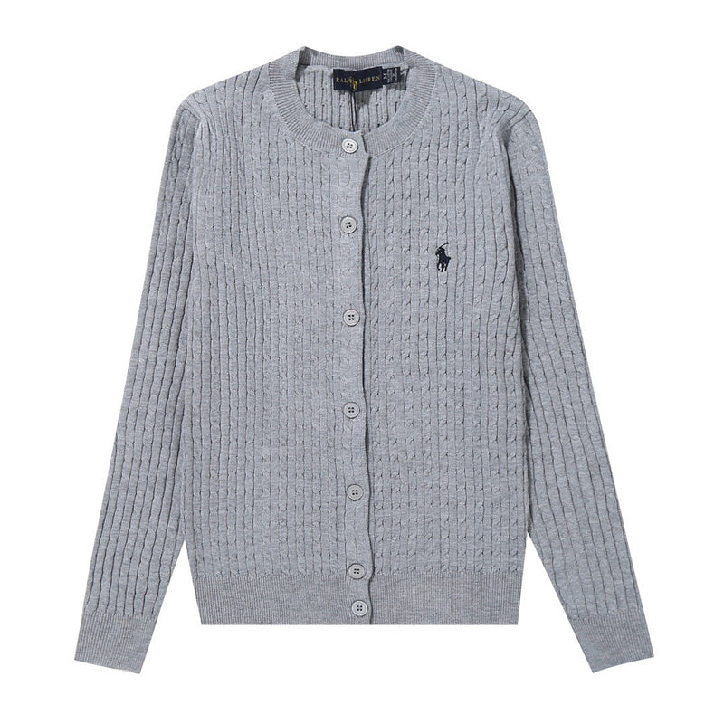 Ralph Lauren Knitted sweaters Crew Neck Solid Color Embroidery