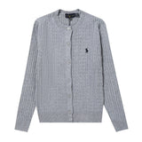 Ralph Lauren Knitted sweaters Crew Neck Solid Color Embroidery