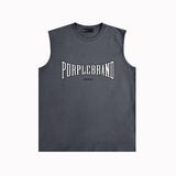 Purple Brand Tank T Shirts Sleeveless T-shirt Vest