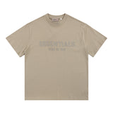 Fog Essentials T Shirts Spring/Summer, Crew Neck Short Sleeves