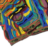 Kapital Sweater Pingtian Hehong Style Japanese Loose Pop Contrast Color Knitted Retro Crew Neck Sweater