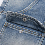 Men Jeans Loose Hole Patch