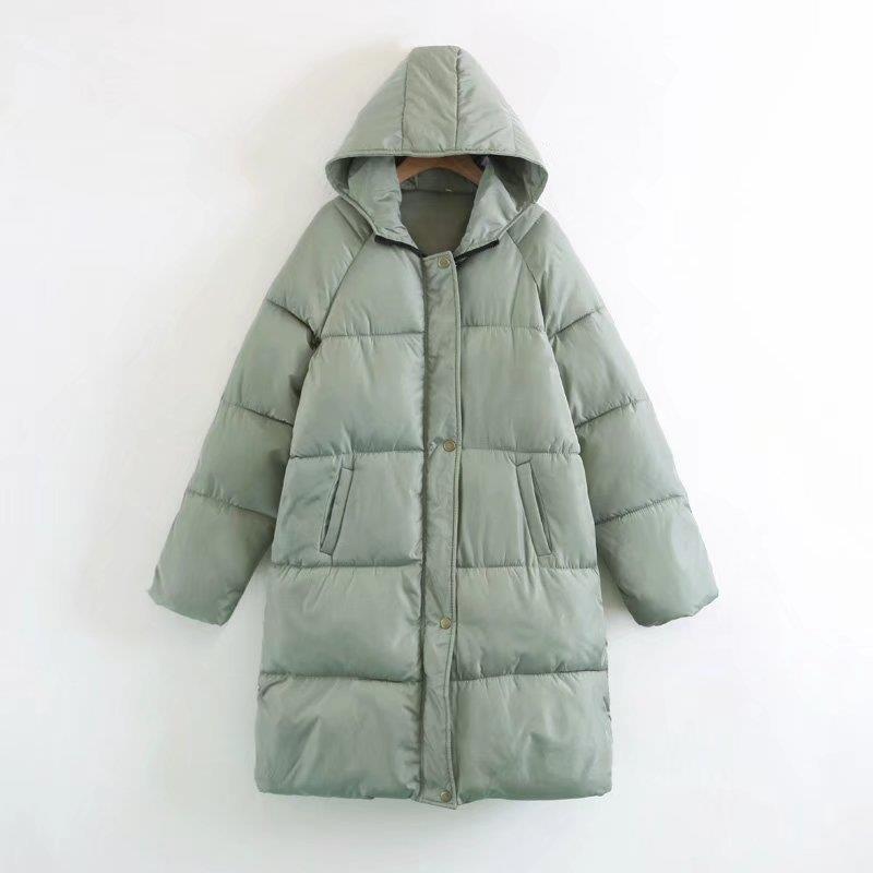 Women Cotton Coat Loose Thick plus Size Mid-Length