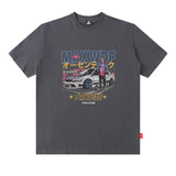 Men T-Shirt Retro Fun Printing Casual