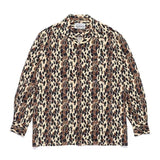 GUILTYPARTIES TIGER Shirts Casual leopard print long-sleeved shirt
