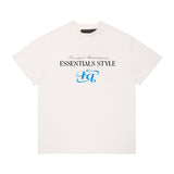 Fog Essentials T Shirts Spring/Summer FOG Letter Pattern Crew Neck Short Sleeves