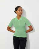Women Work Business Casual Sweaters Simple Short-Sleeved Sweater