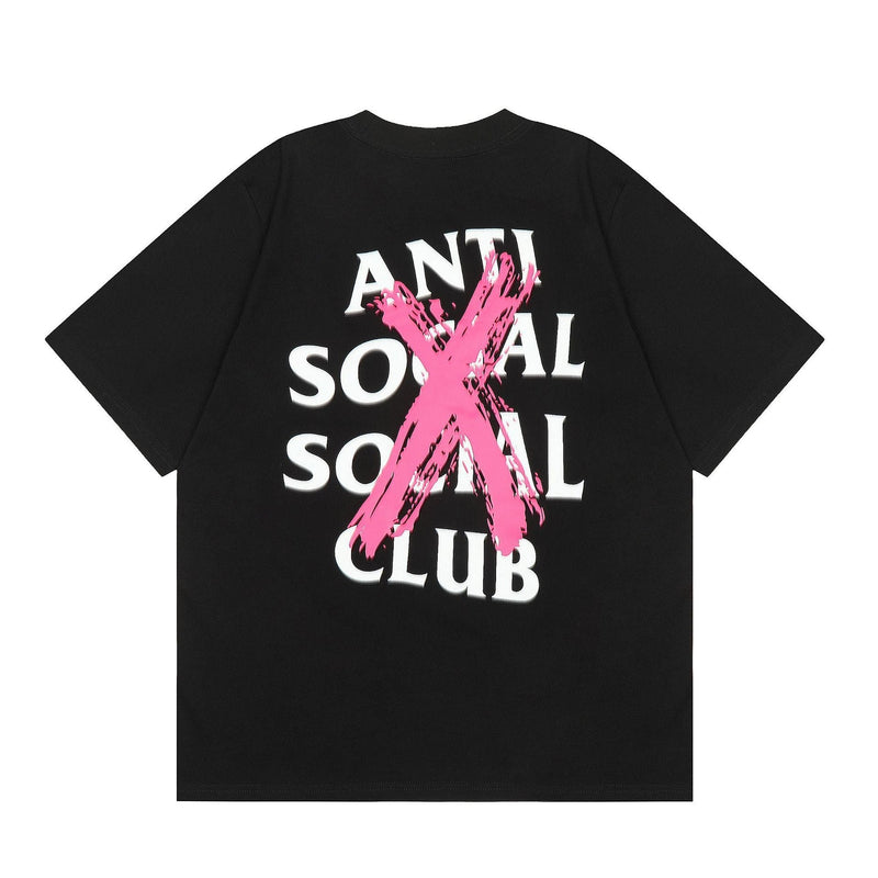 ANTI SOCIAL CLUB T-Shirt Printed Casual Short Sleeve T-Shirt