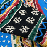 Kapital Sweater Vintage Hida Hehong Style Japanese Jacquard Heavy Industry Cardigan V-neck Sweater Coat