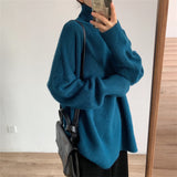 Women Pullover Sweater Loose Temperament Knitwear