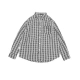 Unisex Shirt Retro Loose Plaid Cityboy