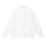 Men Long Sleeved T Shirt Vibe Heterochrosis Top Fly Long Sleeve Shirt Men's Spring and Autumn Leisure Loose