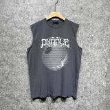 Purple Brand Tank T Shirts Sleeveless T-shirt Vest